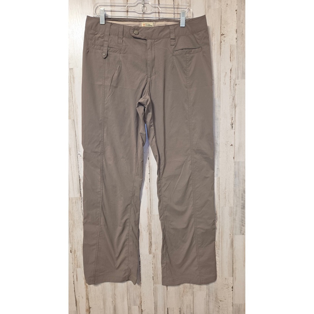 EUC Royal Robbins size 12 Stretch Nylon Hiking Pants Outdoor Straight